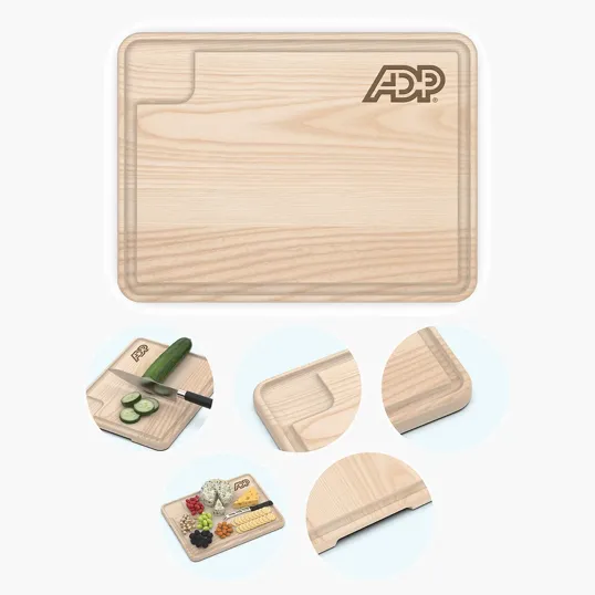 Powerstick Slice And Serve Canadian Maple Cutting Board