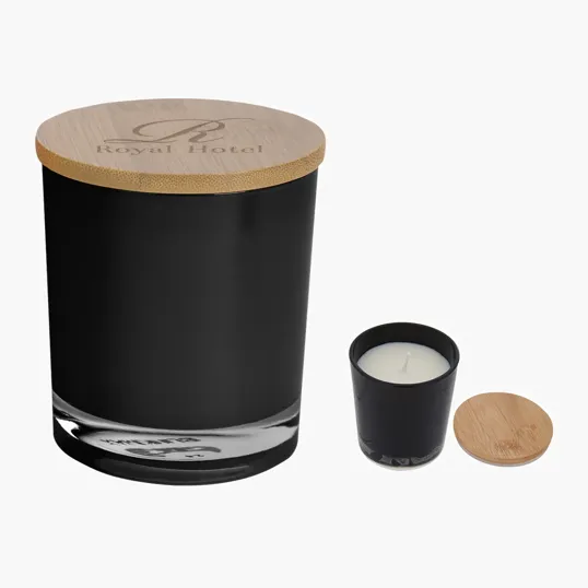 Bamboo Soy Candle with Vanilla Fragrance