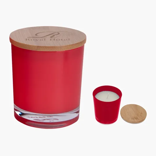 Bamboo Soy Candle with Vanilla Fragrance — view 4