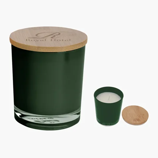 Bamboo Soy Candle with Vanilla Fragrance — view 5
