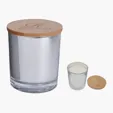 Bamboo Soy Candle with Vanilla Fragrance — view 2