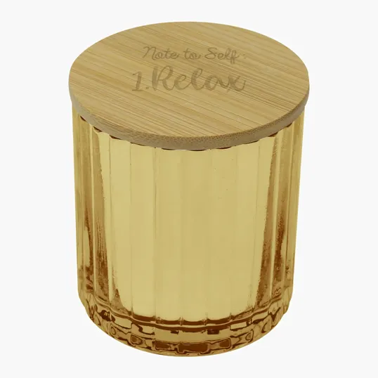 Aria Soy Wax Candle in Soda Lime Glass — view 2