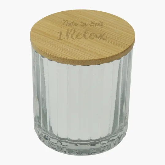 Aria Soy Wax Candle in Soda Lime Glass — view 3