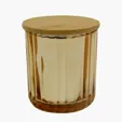 Aria Soy Wax Candle in Soda Lime Glass — view 4