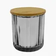 Aria Soy Wax Candle in Soda Lime Glass — view 5