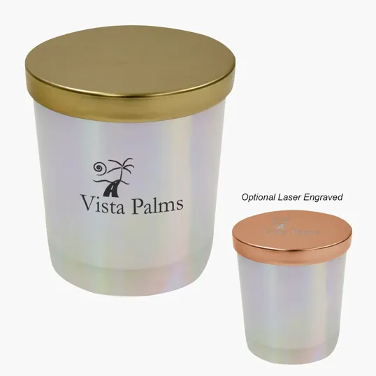 Atlas Soda Lime Glass Candle with Soy Wax