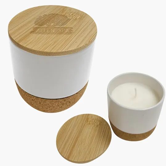 Santal Soy Wax Candle with Vanilla Fragrance — view 2