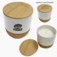 Santal Soy Wax Candle with Vanilla Fragrance