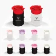 Classique by VeF Le Mini™ Round Eternity® Rose Hat Box — view 9