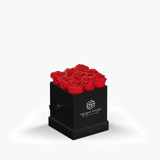 Classique Mini Square by VeF Eternity Rose Arrangement — view 4