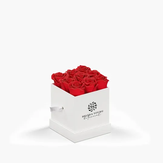 Classique Mini Square by VeF Eternity Rose Arrangement — view 7