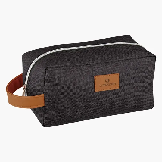 Heathered Recycled Toiletry Bag — view 2