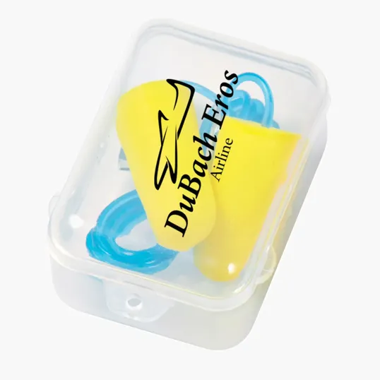 Foam Ear Plug Set in Clip-On Case — view 3