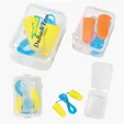 Foam Ear Plug Set in Clip-On Case