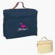 Cosmo 300D Polyester Tote Bag with Leatherette Handle — view 5