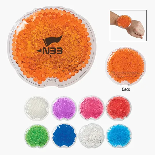 Small Round Gel Beads Hot/Cold Pack