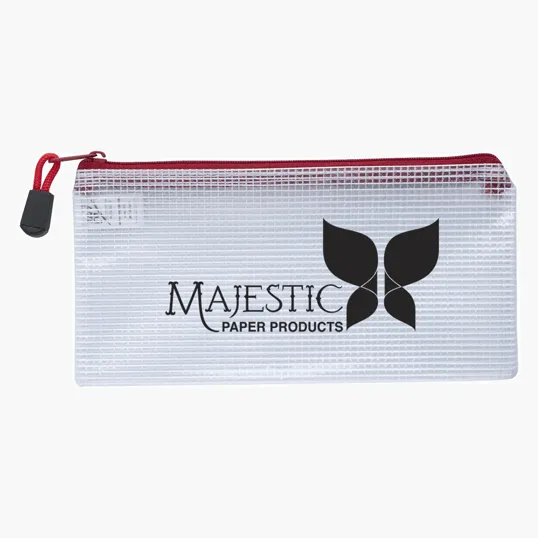 Clear Zippered Pencil Pouch — view 4