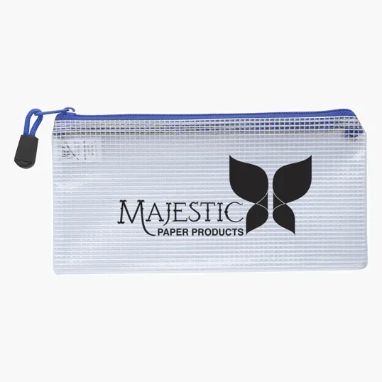 Clear Zippered Pencil Pouch — view 5