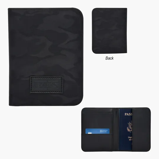 Midnight Camo Passport Holder — view 2