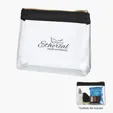 Sadie Satin Clear Cosmetic Bag — view 2
