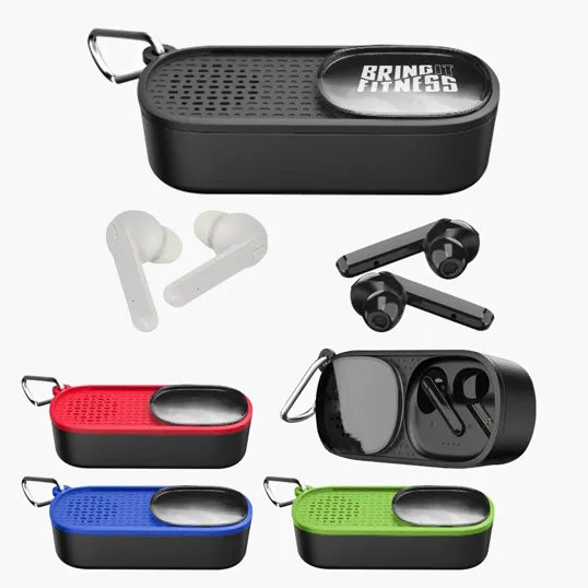 Power Slide Wireless Earbuds & Speaker — view 6