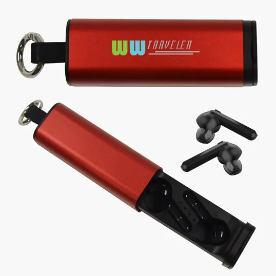 Tech Support True Wireless Earbuds & Phone Stand — view 2