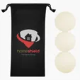 Wool Dryer Ball Set with Drawstring Pouch