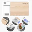 POWERSTICK SousChef 5-In-1 Cutting Board with Digital Scale & Timer — view 2