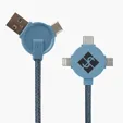 XACTLY 5 Ft. 3-In-1 Lithium Charging Cable — view 2