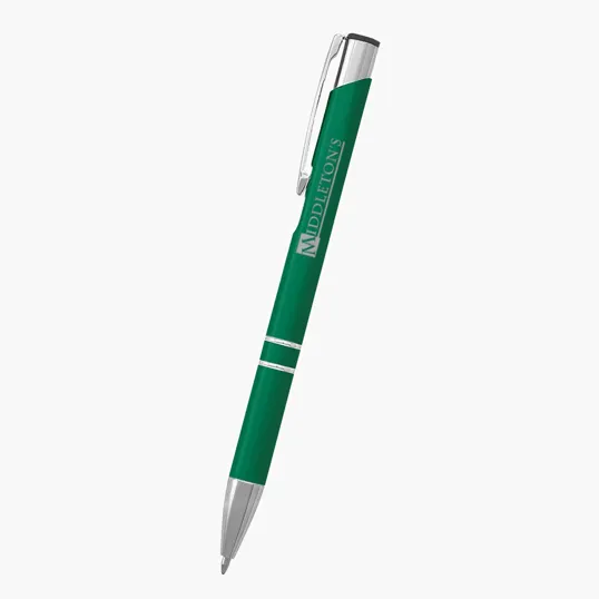 Venetian Aluminum Pen with Plunger Action — view 2