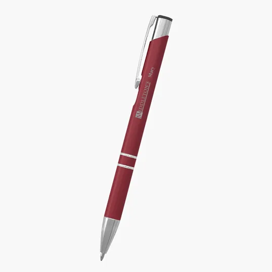 Venetian Aluminum Pen with Plunger Action — view 3
