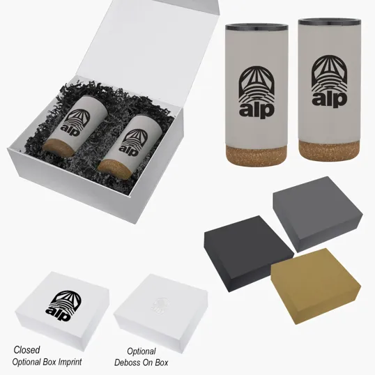 Wellington Stainless Steel Tumbler Gift Set, 16 oz.