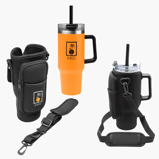 Intrepid Tumbler Sling Kit, 40 oz Recycled Stainless Steel