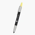 3-In-1 Pen with Highlighter and Stylus — view 2