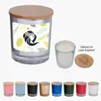 Bamboo Soy Candle With Full Color Label