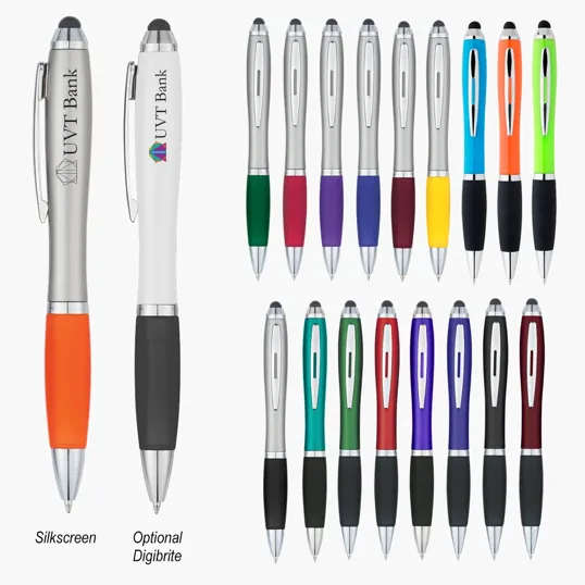 Satin Stylus Pen with Twist Action — view 18