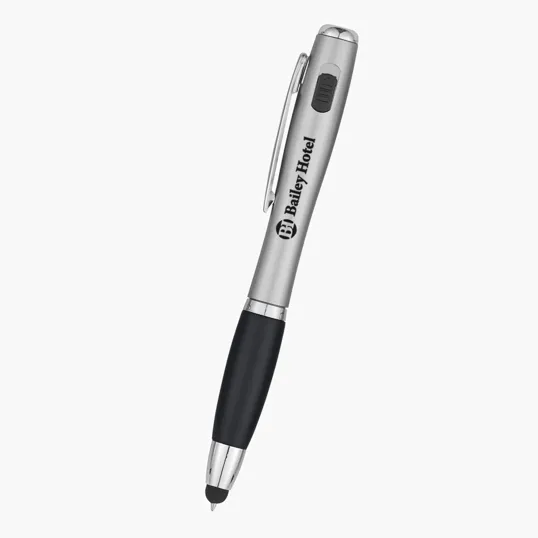 Trio Pen with LED Light and Stylus