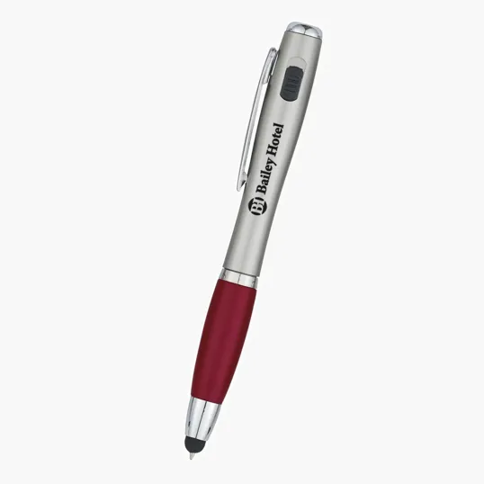 Trio Pen with LED Light and Stylus — view 6
