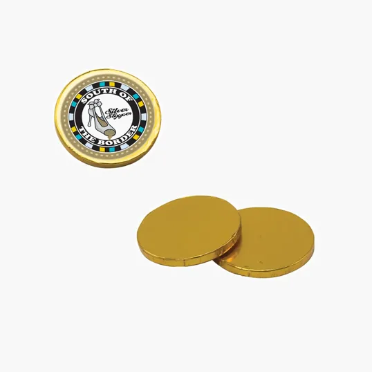 Chocolate Coins, Individually Foil-Wrapped