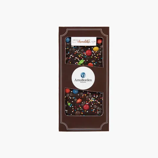 Admints & Zagabor Gourmet Chocolate Bar, 3.5 oz — view 2