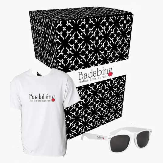 Gildan® Adult Heavy Cotton™ T-Shirt and Sunglasses Combo Set