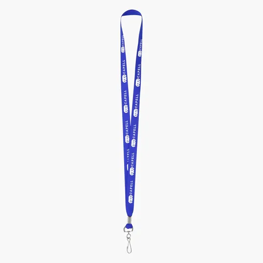 Admints & Zagabor 36" Polyester Lanyard with J-Hook — view 2