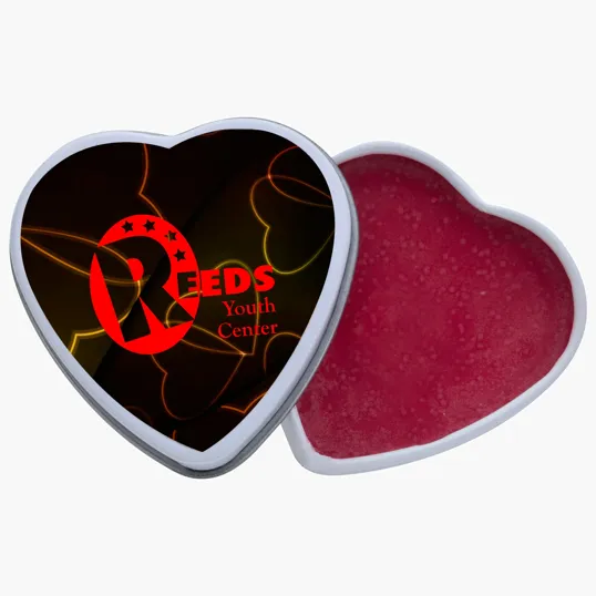 ADMINTS & ZAGABOR Lip Moisturizer Heart Tin
