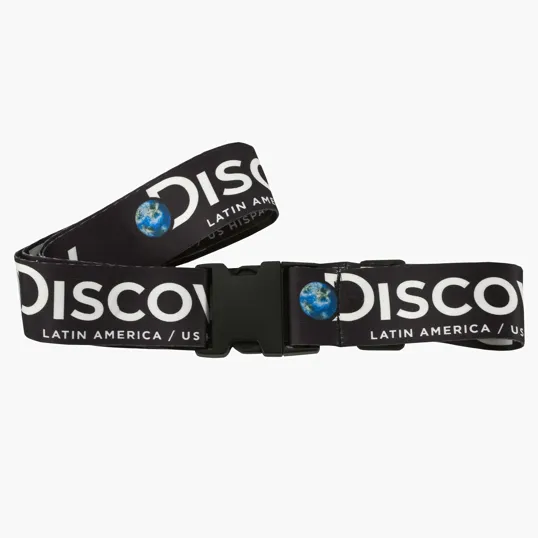 Dye-Sublimated Luggage Strap with Side Release Buckle