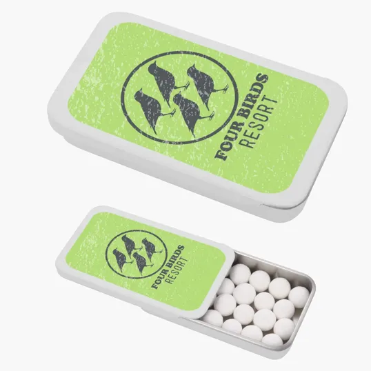 Signature Peppermints in Reusable Slider Tin