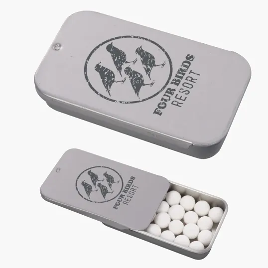 Signature Peppermints in Reusable Slider Tin — view 5