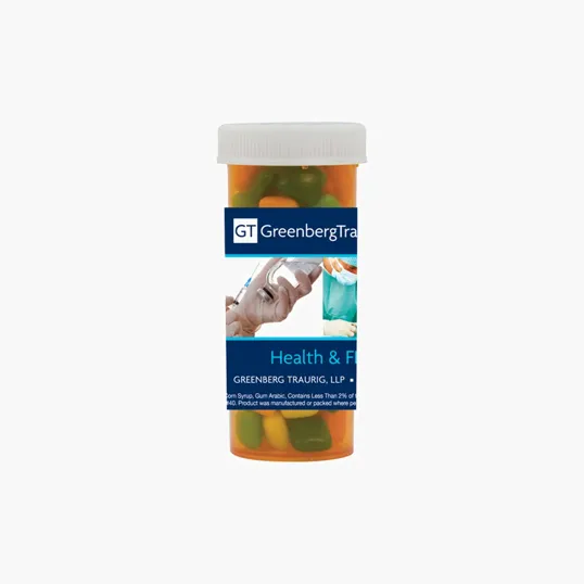 Small Pill Bottle with Customizable Candy Fill