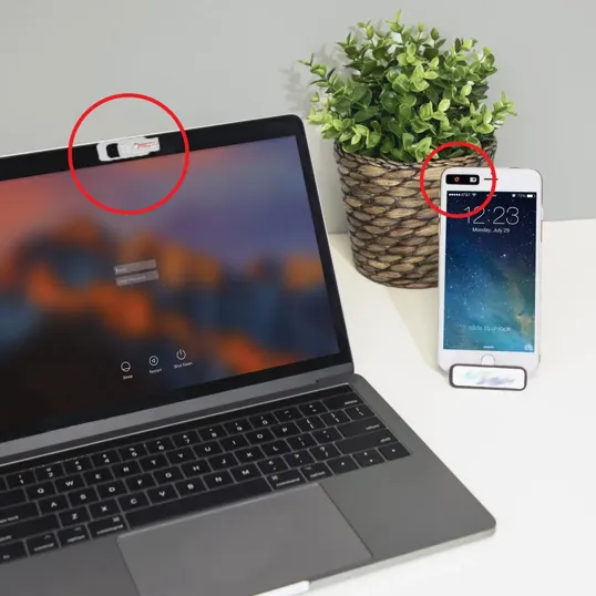 Private Eyes™ Webcam Privacy Cover Combo