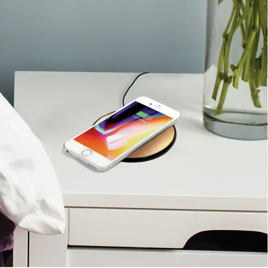 NoWire™ Wood Wireless Charger Coaster