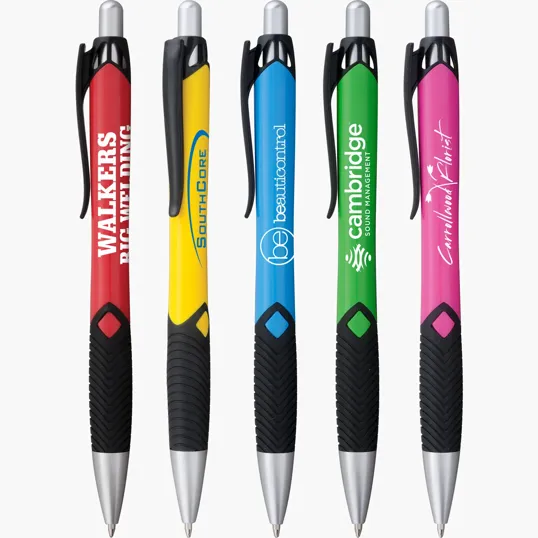 Koruna® Retractable Ballpoint Pen with Rubber Grip